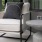 patio with a chair and table 